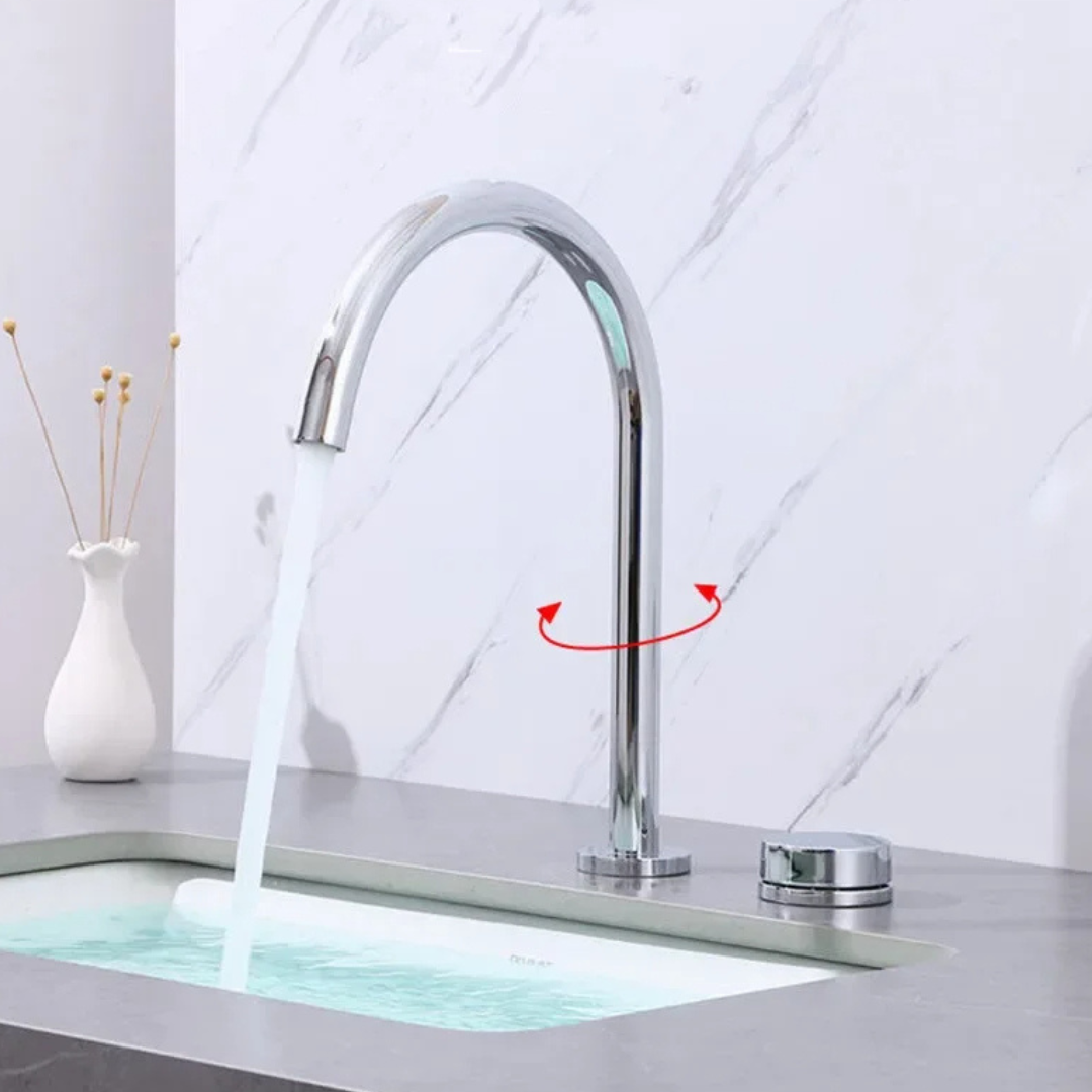 Torneira para Banheiro Rive - Bica Alta Rotação 360 - Neohousi