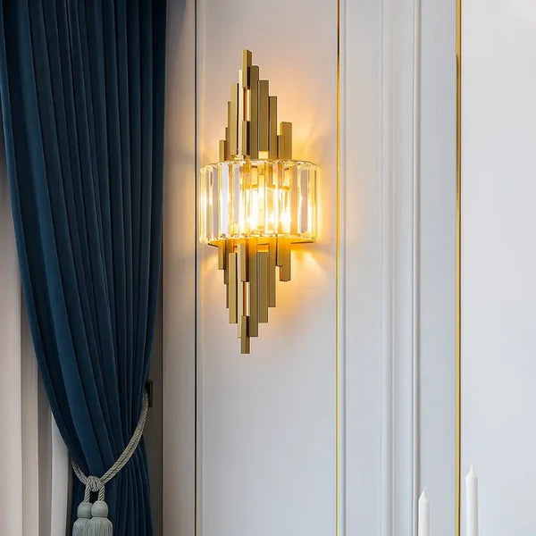 Arandela de Parede Gatsby Dourada