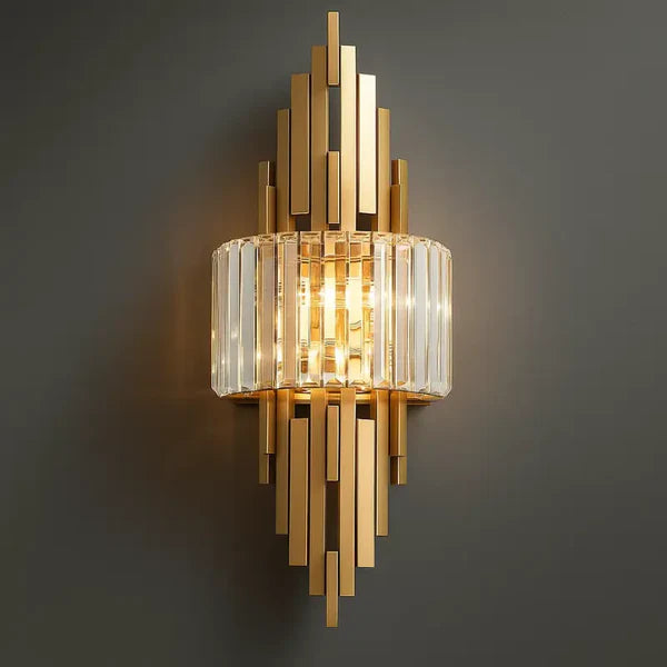 Arandela de Parede Gatsby Dourada