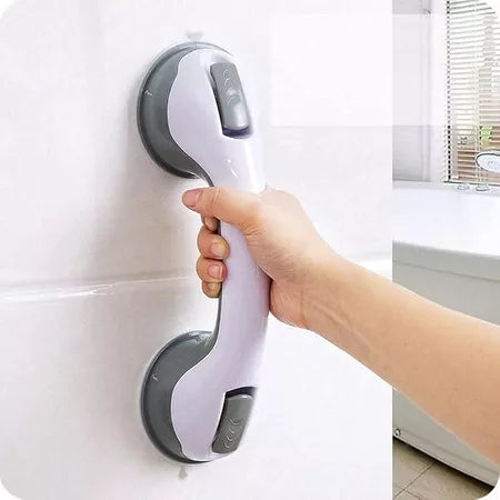 Barra de Apoio para Banheiro com Borrachas de Fixação – Antiderrapante Suporta até 150kg - Neohousi