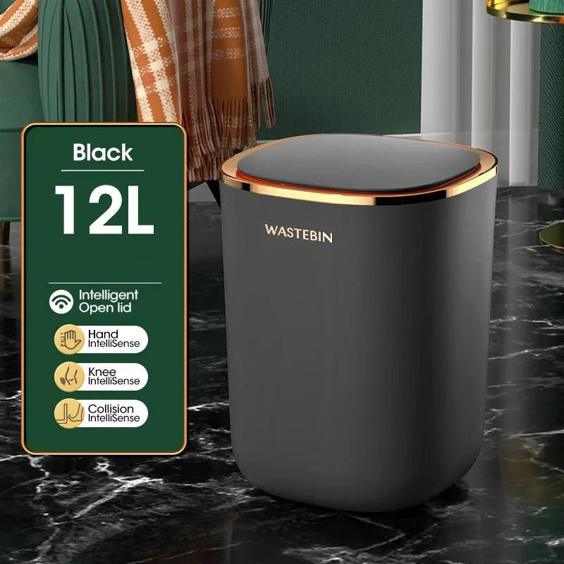 Lixeira Inteligente Wastebin Automática Com Sensor 12 Litros - Neohousi