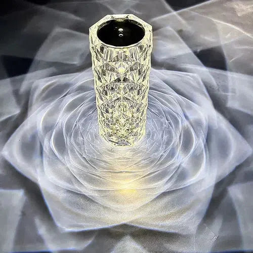 Luminária de Mesa Cristal LED USB Sensível ao Toque 16 cores - Neohousi