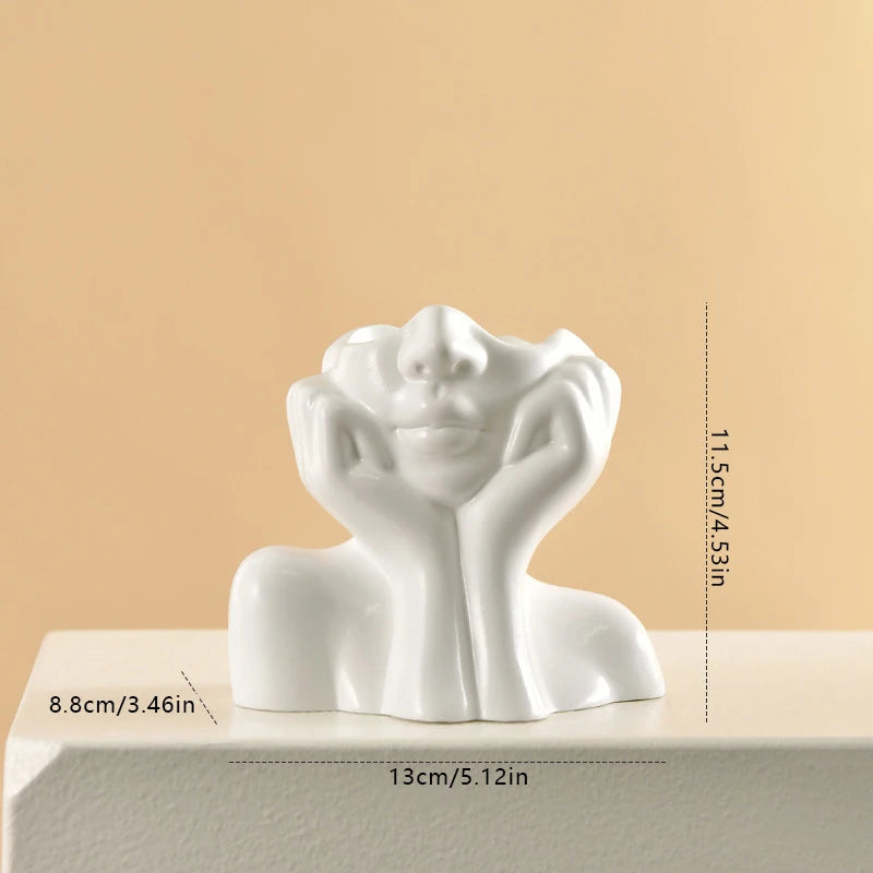 Vaso Escultura Florescente - Neohousi