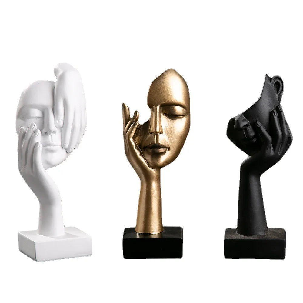 Escultura Decorativa Reflexo da Alma - Neohousi