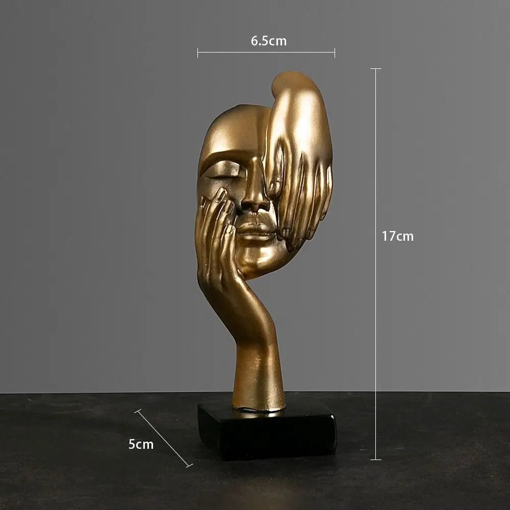 Escultura Decorativa Reflexo da Alma - Neohousi