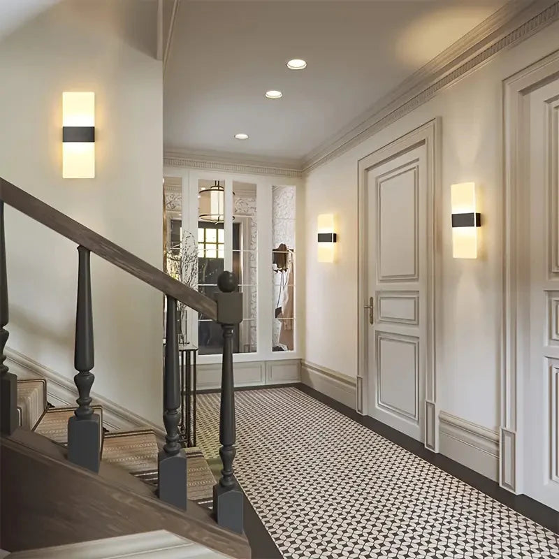 Arandela de Parede Transparente Com Sensor de Movimento - Neohousi