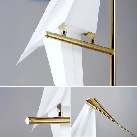 Arandela Dourada Origami - Neohousi