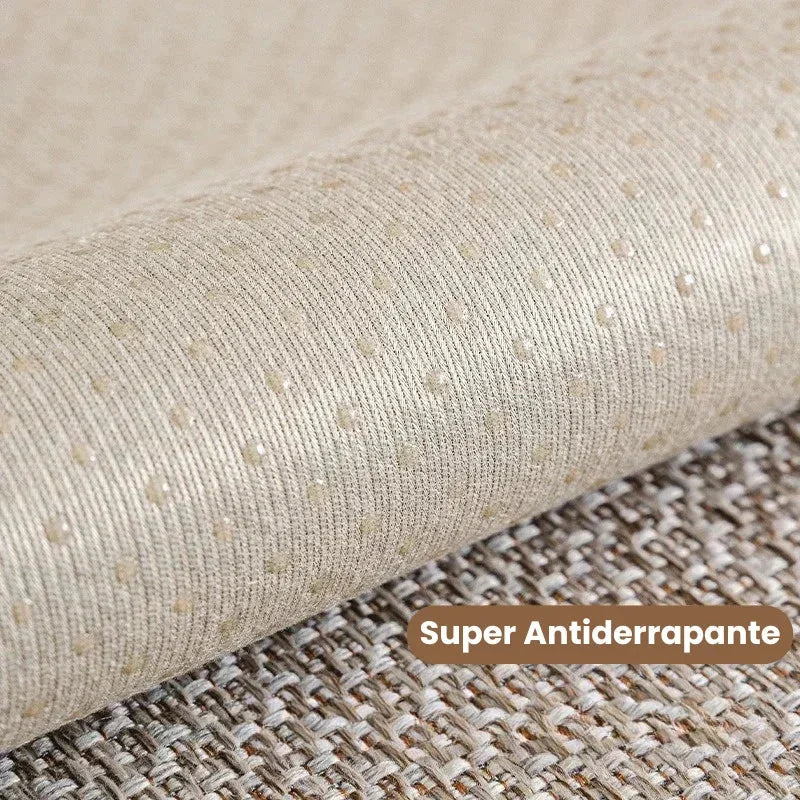 Capa de Sofá Antiderrapante em Algodão e Linho Cinza Neohousi - Neohousi