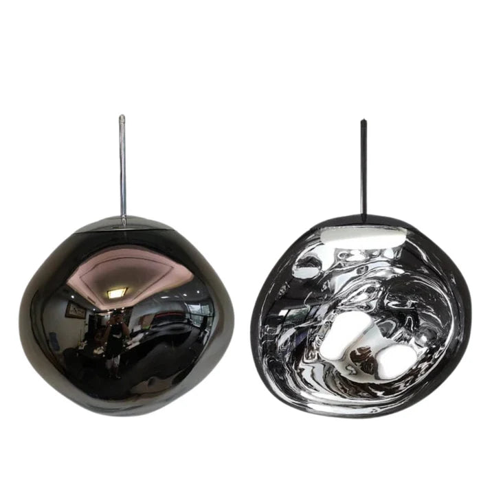 Conjunto Completo Lustre Pendente Moderno Luxuoso Lava Glass - Neohousi