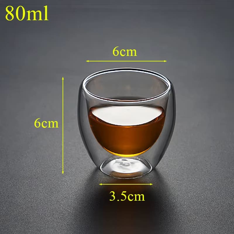 Copo de Vidro Parede Dupla Neohousi - Neohousi