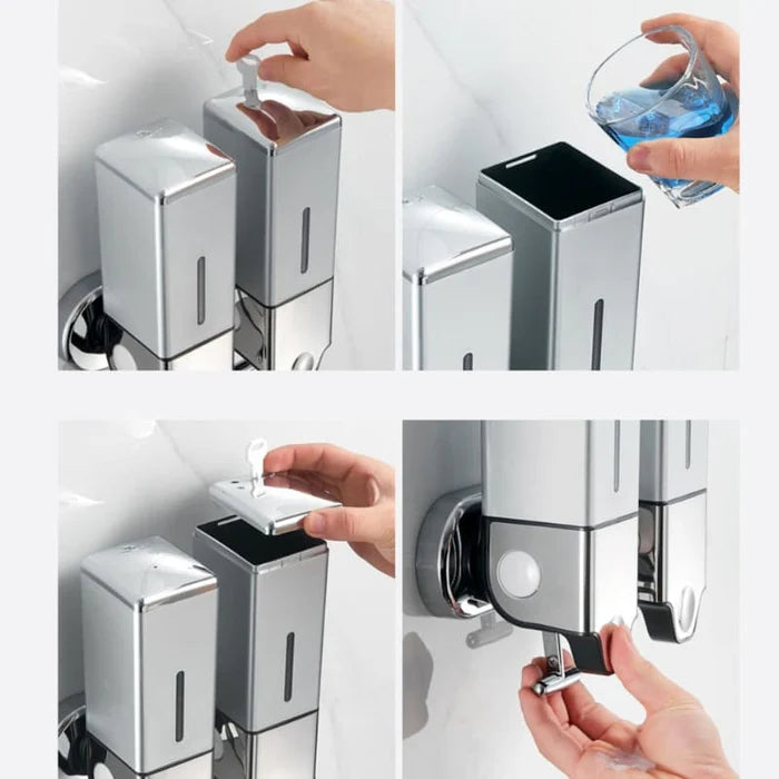 Dispenser Nexus para Sabonete Líquido Shampoo Condicionador - Neohousi