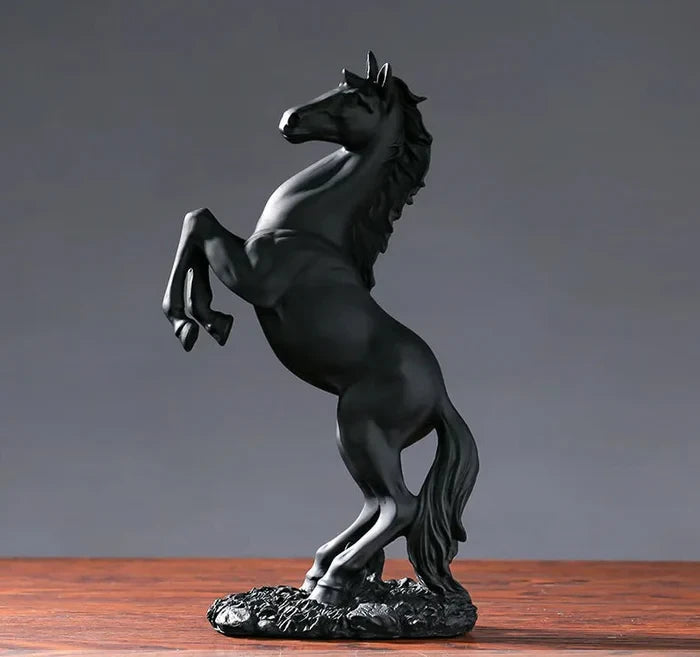 Escultura Decorativa Cavalo Majestoso - Neohousi