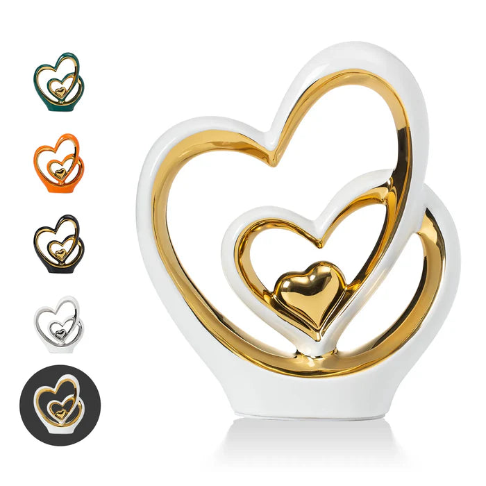 Escultura Decorativa de Coração - Neohousi