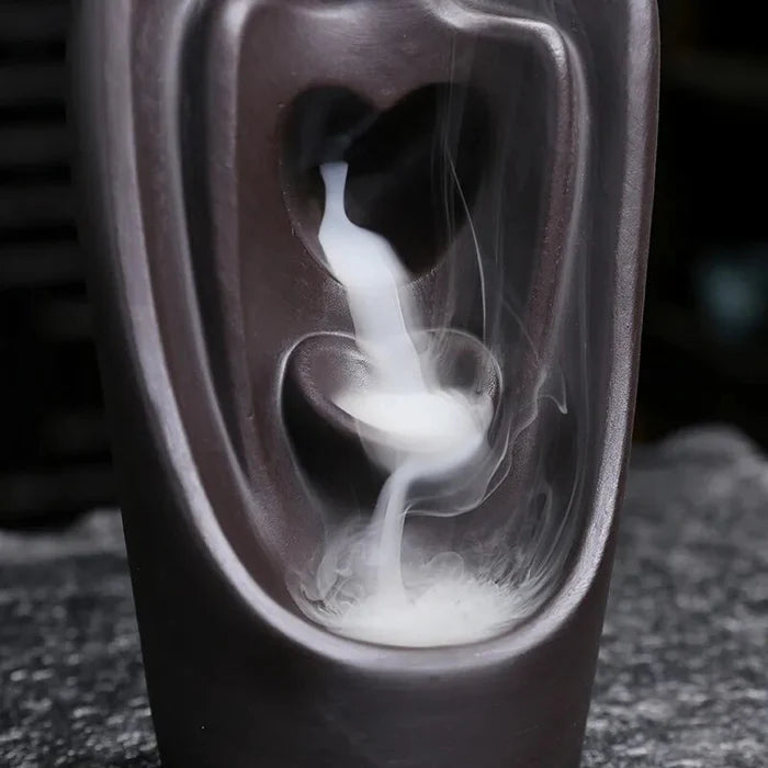 Escultura Decorativa Paixão com Porta Incenso - Efeito Cascata - Neohousi