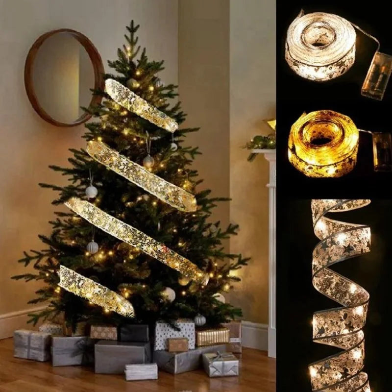 Fita Led Decorativa para Árvore de Natal com Iluminação - Neohousi