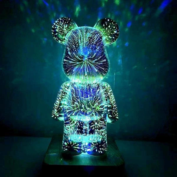 Luminária de Mesa Ursinho em Festa - Neohousi