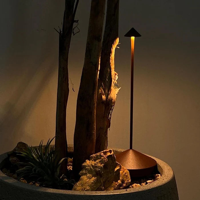 Luminária De Mesa Dilla Portátil Recarregável - Neohousi