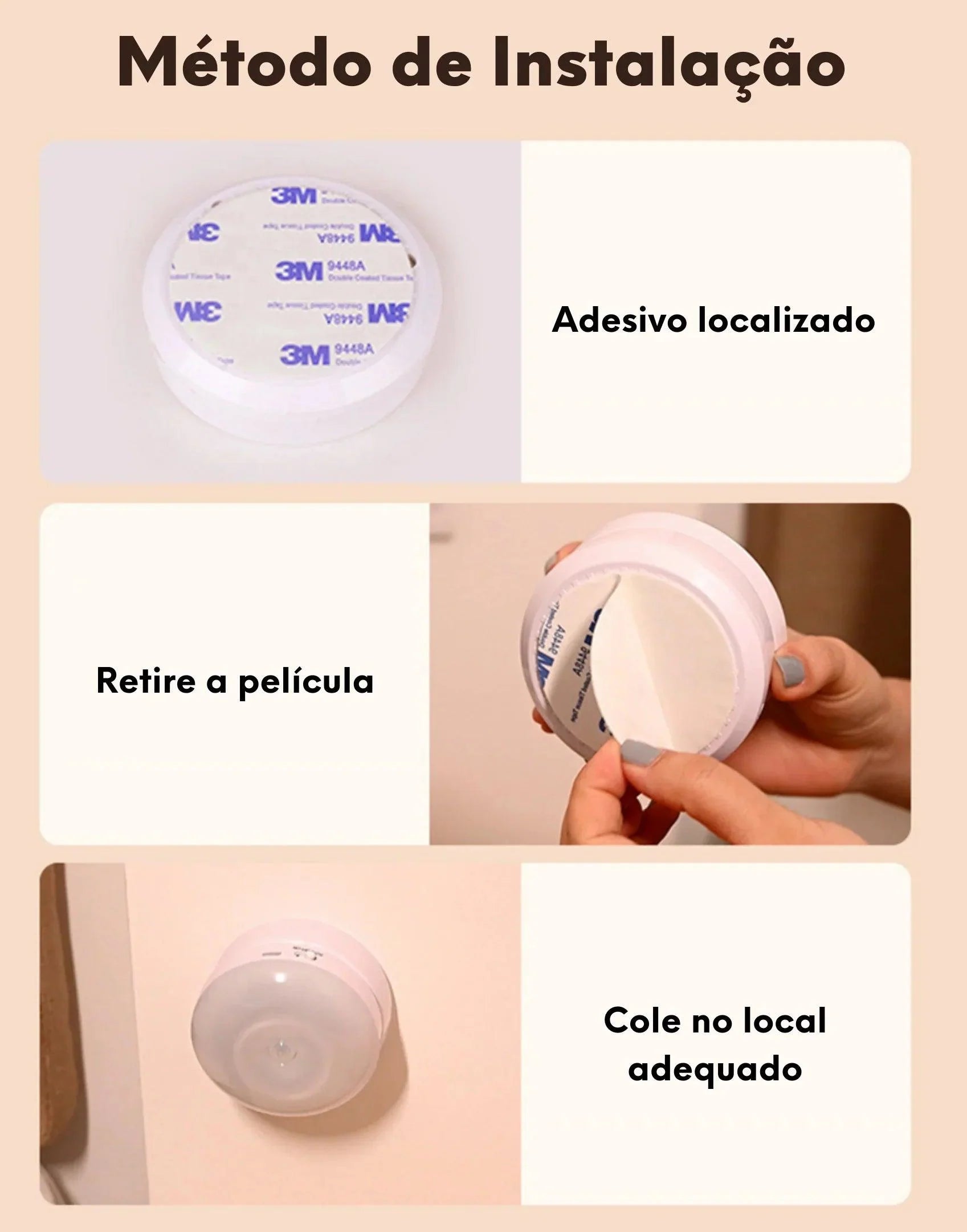 Luminária de Parede com Sensor de Presença - Neohousi