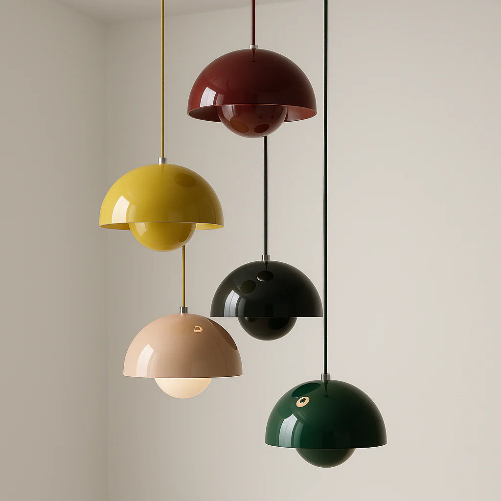 Luminária Pendente Moderno Minimalista LED Lune