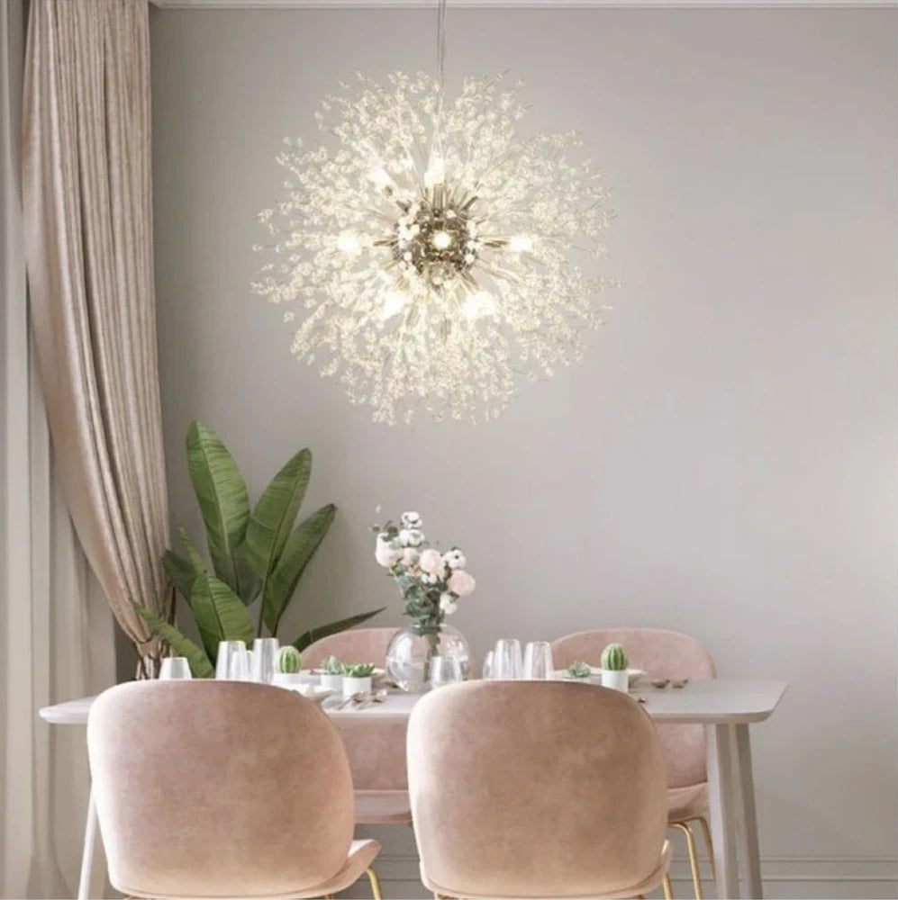 Lustre Pendente Dente de Leão