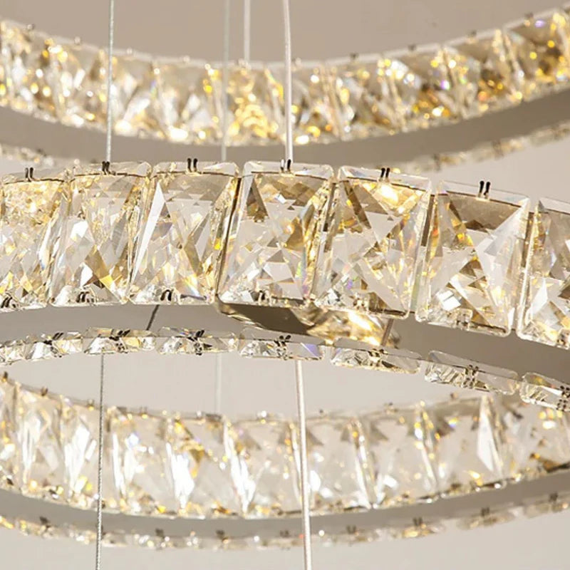 Lustre Pendente Espiral de Cristal Dubai - Neohousi