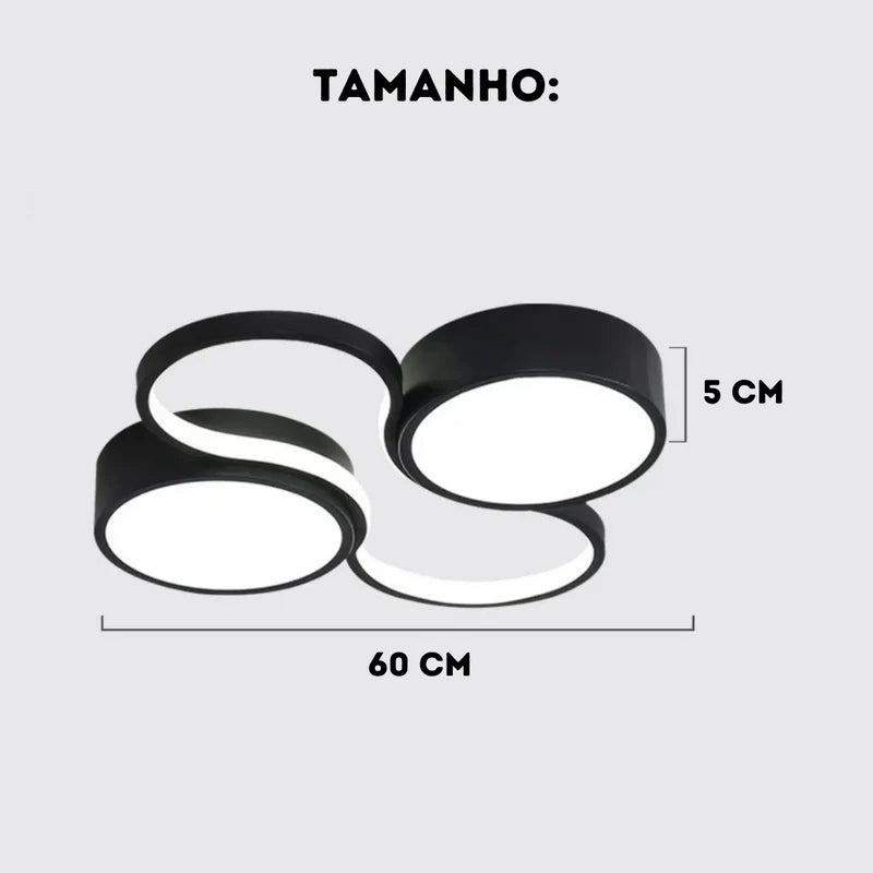 Plafon Led Eclipse Duo - Neohousi