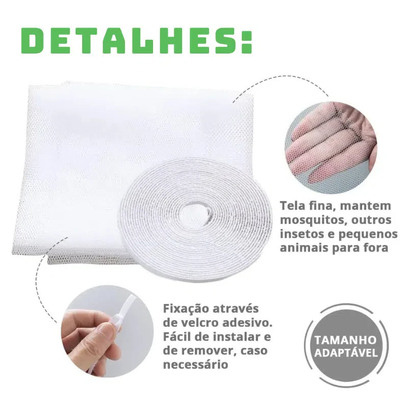Tela Mosquiteira para Janelas MaxSafe