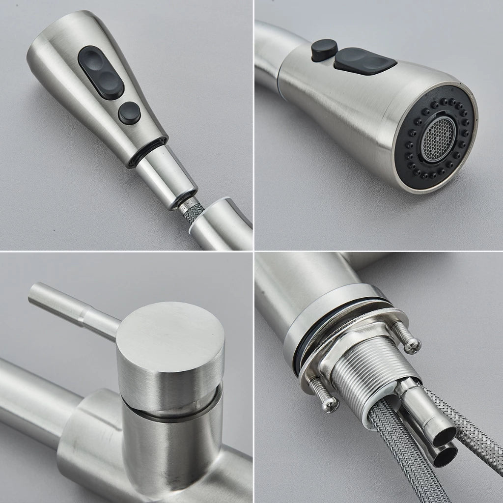 Torneira Gourmet Cozinha Nereus com Controle de Temperatura e Extensor - Neohousi