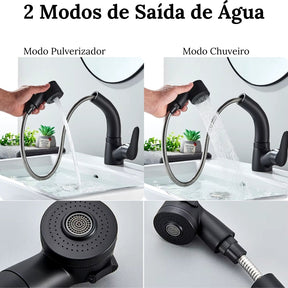 Torneira para Banheiro Monocomando Extensível - Savant - Neohousi