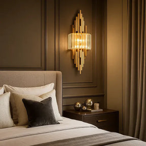 Arandela de Parede Gatsby Dourada