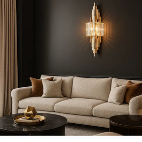 Arandela de Parede Gatsby Dourada