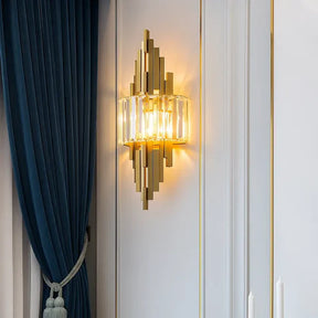 Arandela de Parede Gatsby Dourada