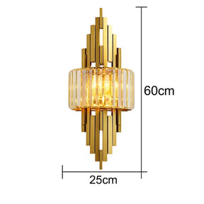 Arandela de Parede Gatsby Dourada