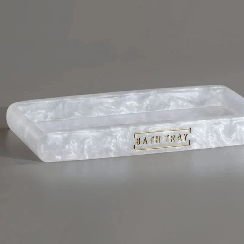 Conjunto Saboneteira Perolada 3 Peças - Neohousi