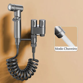 Kit Completo Ducha Higiênica Inox - Alta Pressão - Neohousi