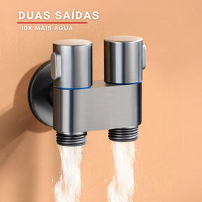 Kit Completo Ducha Higiênica Inox - Alta Pressão - Neohousi