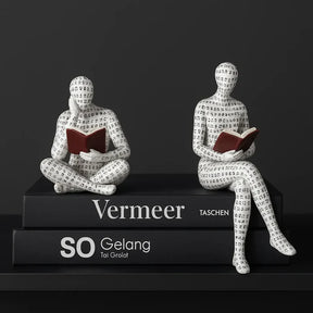 Escultura Decorativa O Leitor - Neohousi