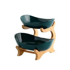 Fruteira de Mesa Moderna em Bambu - 2 a 3 Andares - Neohousi