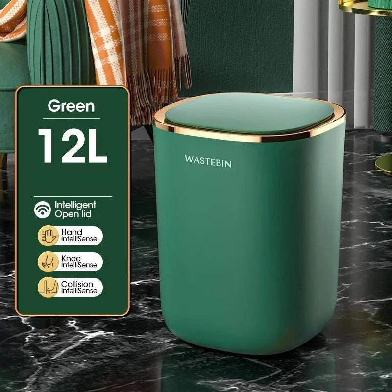 Lixeira Inteligente Wastebin Automática Com Sensor 12 Litros - Neohousi