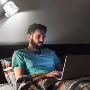 Arandela Led Neolight Foco Duplo Recarregável com Controle Remoto - Neohousi