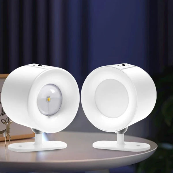 Arandela Led Neolight Foco Duplo Recarregável com Controle Remoto - Neohousi