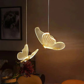 Luminária Led Pendente de Borboleta - Neo Elegance - Neohousi
