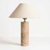 Luminária de Mesa Abajur Mármore Wabi-Sabi