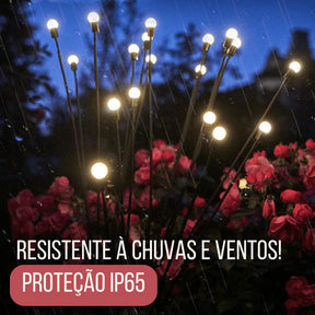 Luz Solar de Led Efeito Vagalume para Jardim - Neohousi