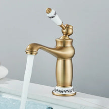 Torneira para Banheiro Monocomando - Retro Vintage Bica Baixa - Neohousi