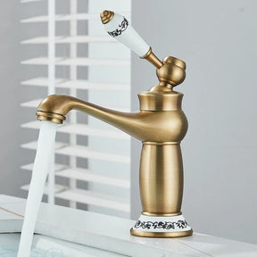 Torneira para Banheiro Monocomando - Retro Vintage Bica Baixa - Neohousi