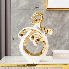 Escultura Decorativa Fênix - Neo Elegance - Neohousi