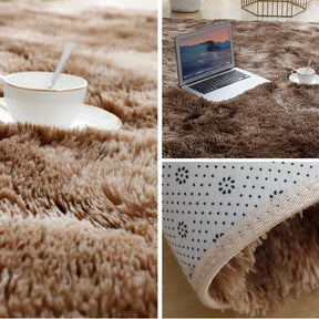 Tapete Felpudo Marrom Mescla Plush - Neohousi