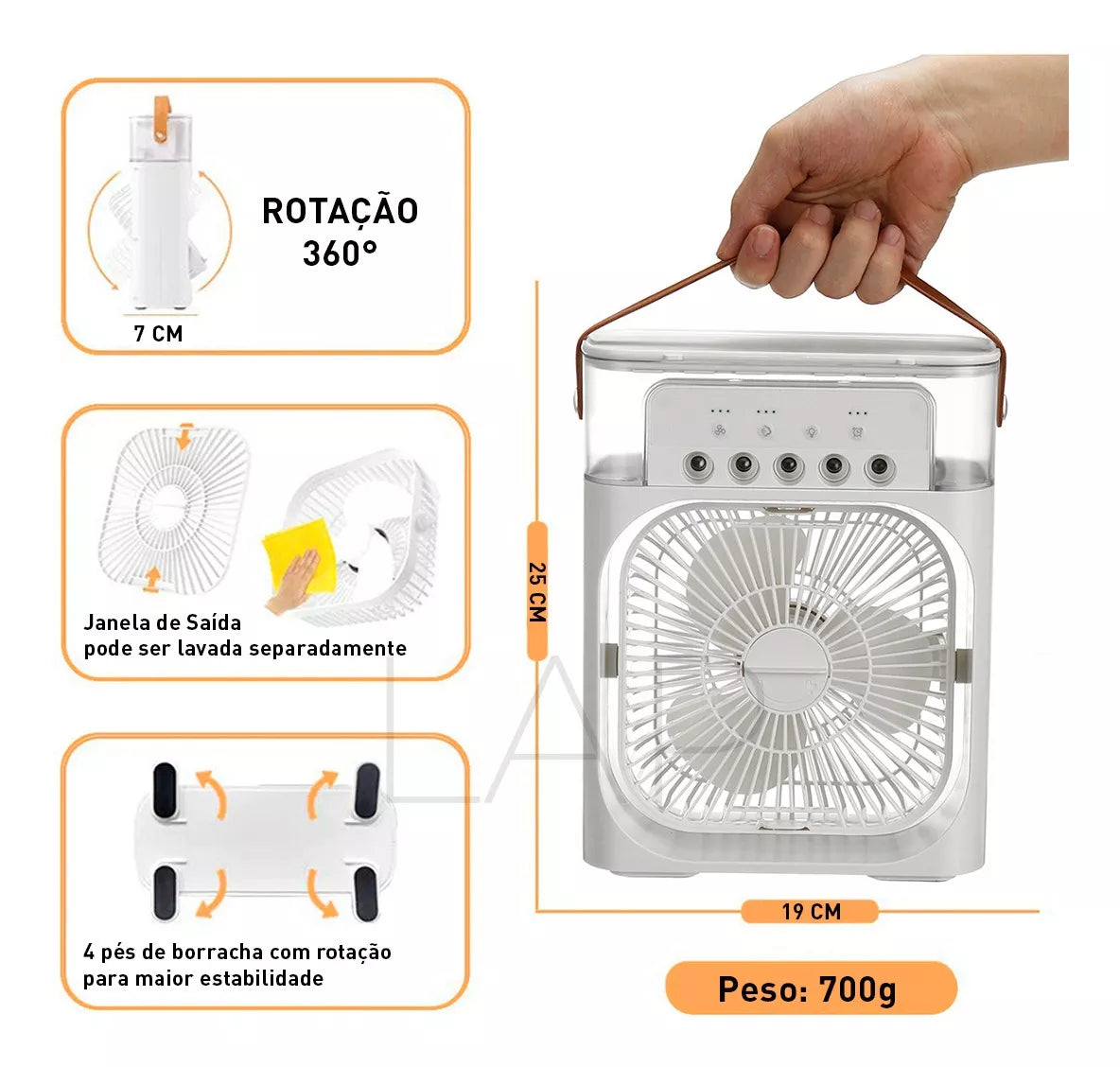 AcquaCooler™ Ar Condicionado Portátil [FRETE GRÁTIS] - Neohousi