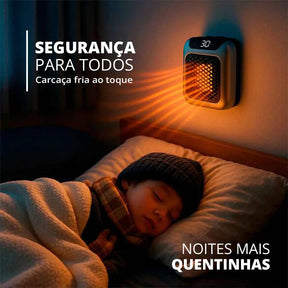 Aquecedor Portátil HeatBox com Controle Remoto Bivolt - Neohousi